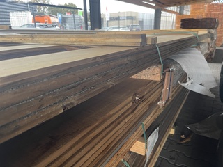 Ca. 29x Thermo Vuren veer en groef, 19x130mm, lengte 510cm